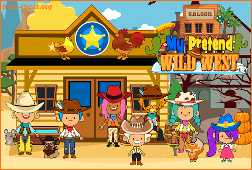 My Pretend Wild West - Cowboy & Cowgirl Kids Games screenshot