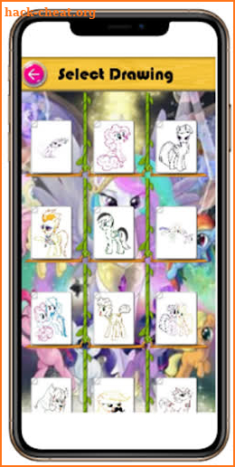 My Princess Pony Coloring Book screenshot