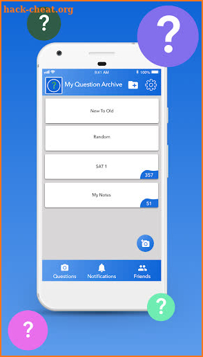 My Question Archive -Store Question you like - SAT screenshot