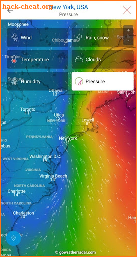 My Radar - Live Weather Maps screenshot