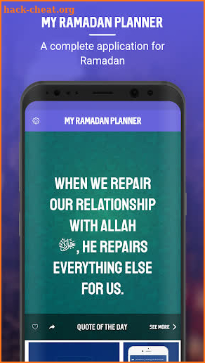 My Ramadan Planner screenshot