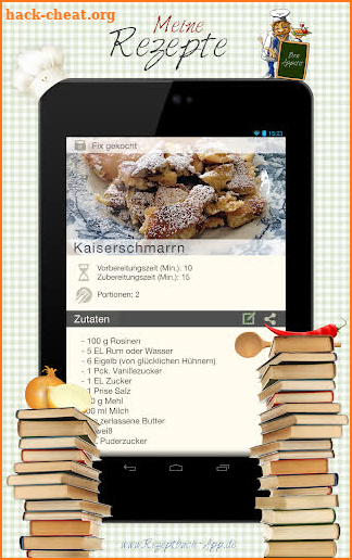 My Recipes Book / Cookbook screenshot