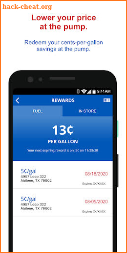 My Rewards by CAL’s Convenience screenshot