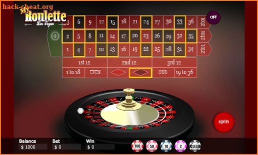 My Roulette LasVegas screenshot