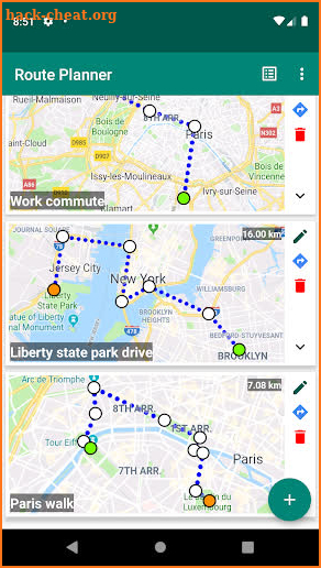 My Route Directions: Multi-Stop Itinerary Planner screenshot