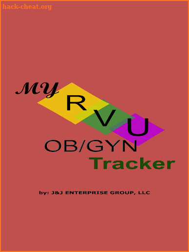 My RVU OBGYN Tracker screenshot