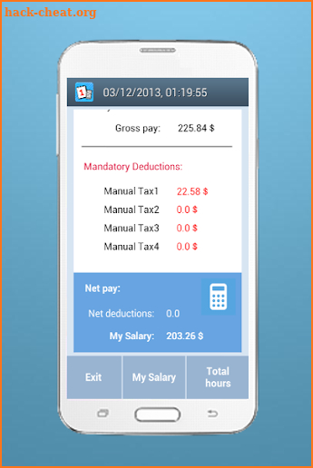 My Salary + Track your shift screenshot