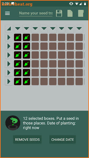 My Seed Trays screenshot