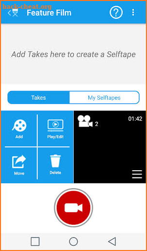 My Selftape App screenshot