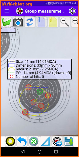 My Shooting - Measure And Share Hits On Targets screenshot