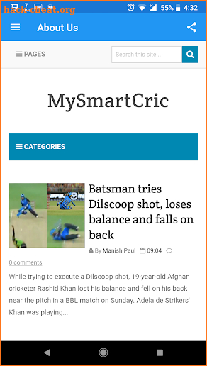 My SmartCric.com - IPL 2018 Cricket News & Updates screenshot