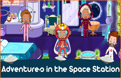 My Space Town Adventure - Universe Games for Kids screenshot