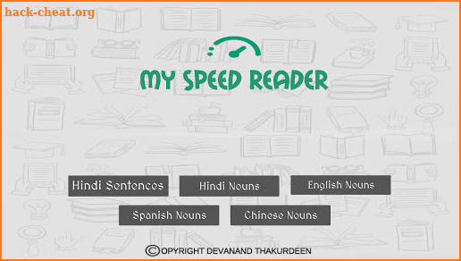 My Speed Reader screenshot