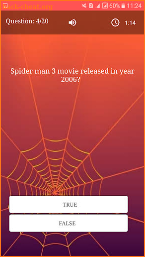 My Spiderman Quiz screenshot