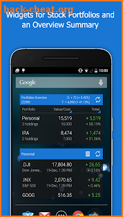 My Stocks Portfolio & Widget with Cryptocurrency screenshot
