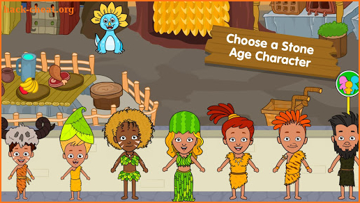 My Stone Age Town: Jurassic Caveman Games for Kids screenshot