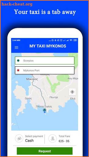 My Taxi Mykonos screenshot