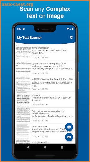 My Text Scanner [OCR] : Convert Image To Text screenshot