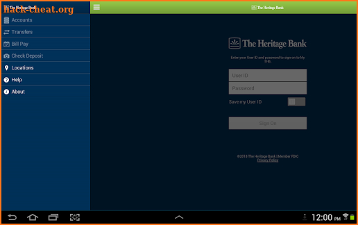My THB Mobile for Tablet screenshot