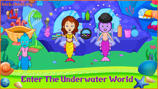 My Tizi Town - Underwater Mermaid Games for Kids screenshot
