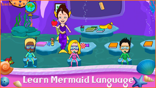 My Tizi Town - Underwater Mermaid Games for Kids screenshot