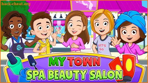 My Town : Beauty Spa Hair Salon Free screenshot