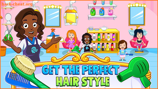 My Town : Beauty Spa Hair Salon Free screenshot