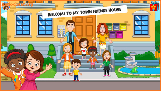 My Town : Best Friends' House games for kids screenshot