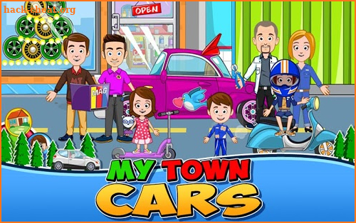 My Town : Car wash fix & drive screenshot
