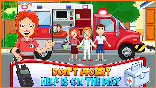 My Town : Fireman & Fire Station Story Game screenshot