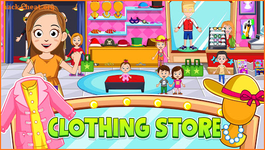 My Town : Stores. Fashion Dress up Girls Game screenshot