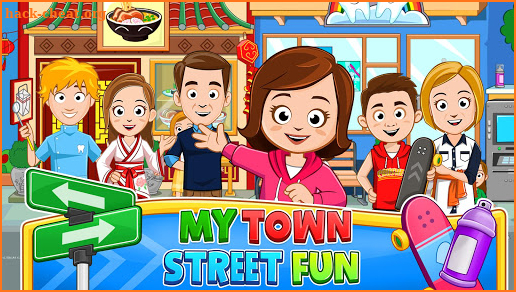 My Town : Street Fun screenshot