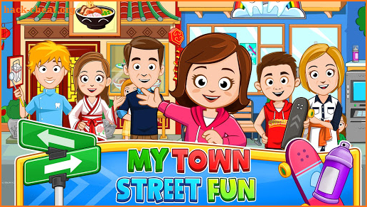 My Town : Street Fun Free screenshot