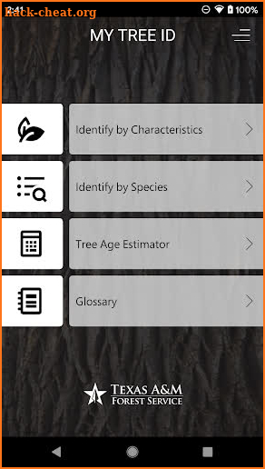 My Tree ID screenshot