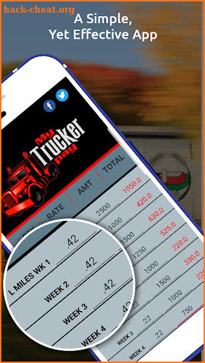 My Trucker Pay: Paycheck Calculator | Save & Share screenshot