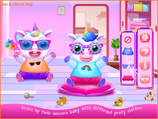 My Twin Unicorn Baby Care Pet House screenshot