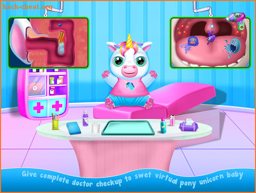 My Twin Unicorn Baby Care Pet House screenshot