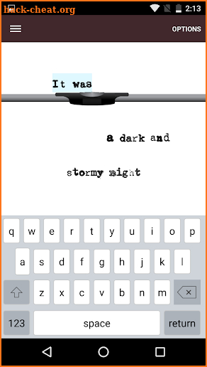 My Typewriter screenshot