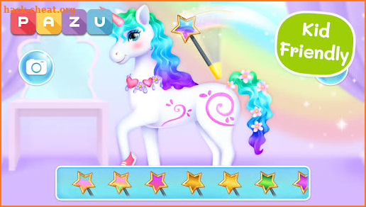 My Unicorn dress up games screenshot