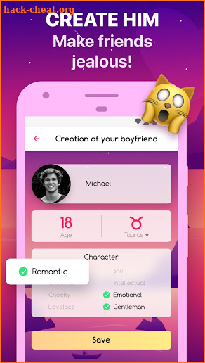 My Virtual Boyfriend Chatbot screenshot