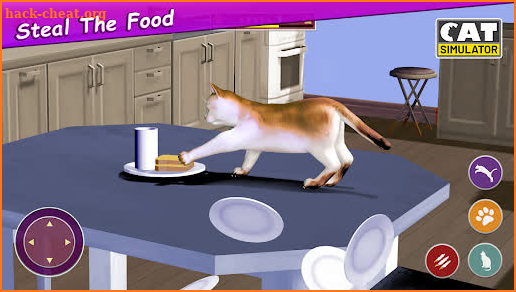 My virtual cat simulator screenshot