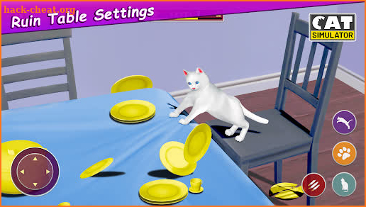 My virtual cat simulator screenshot