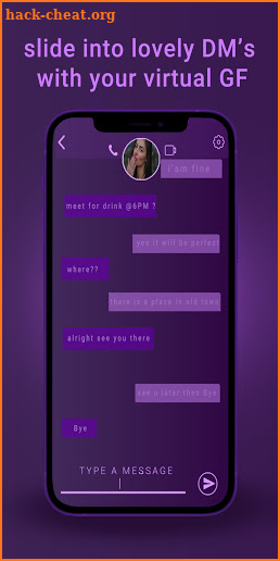 My Virtual girlfriend : Chat simulator screenshot