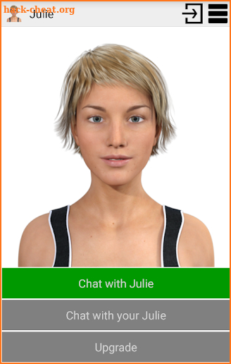 My Virtual Girlfriend Julie screenshot