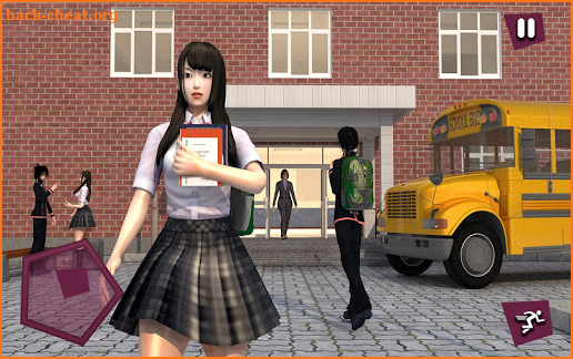 My Virtual High School Girl Simulator Games 2020 screenshot