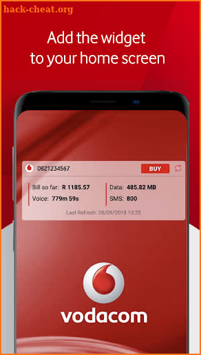 My Vodacom SA screenshot