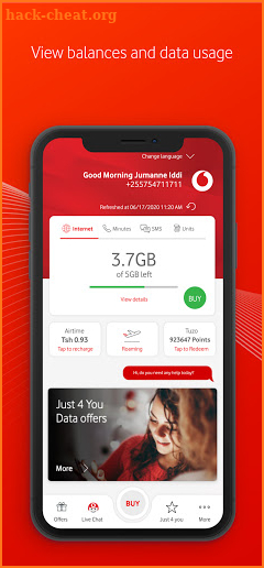 My Vodacom Tanzania screenshot