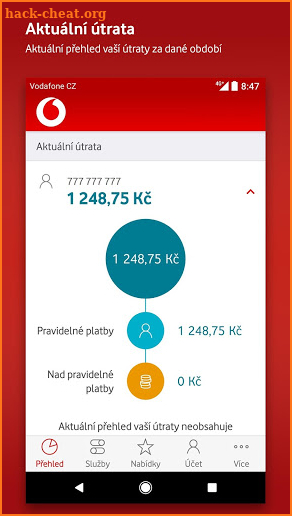 My Vodafone screenshot