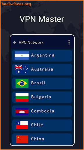 My VPN screenshot