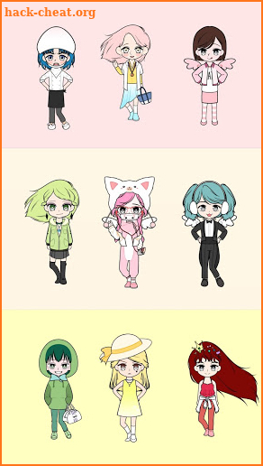 My Webtoon Character Girls - K-pop IDOL Maker screenshot